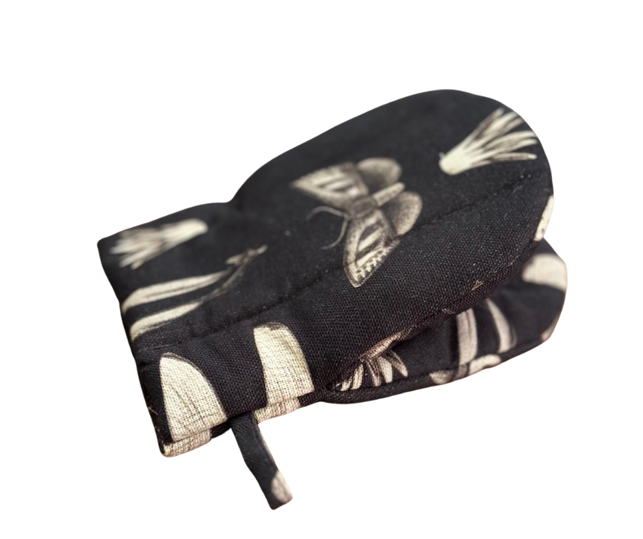 Oven Glove with Double Wool Filling, 100% Cotton | Seeds Carbon