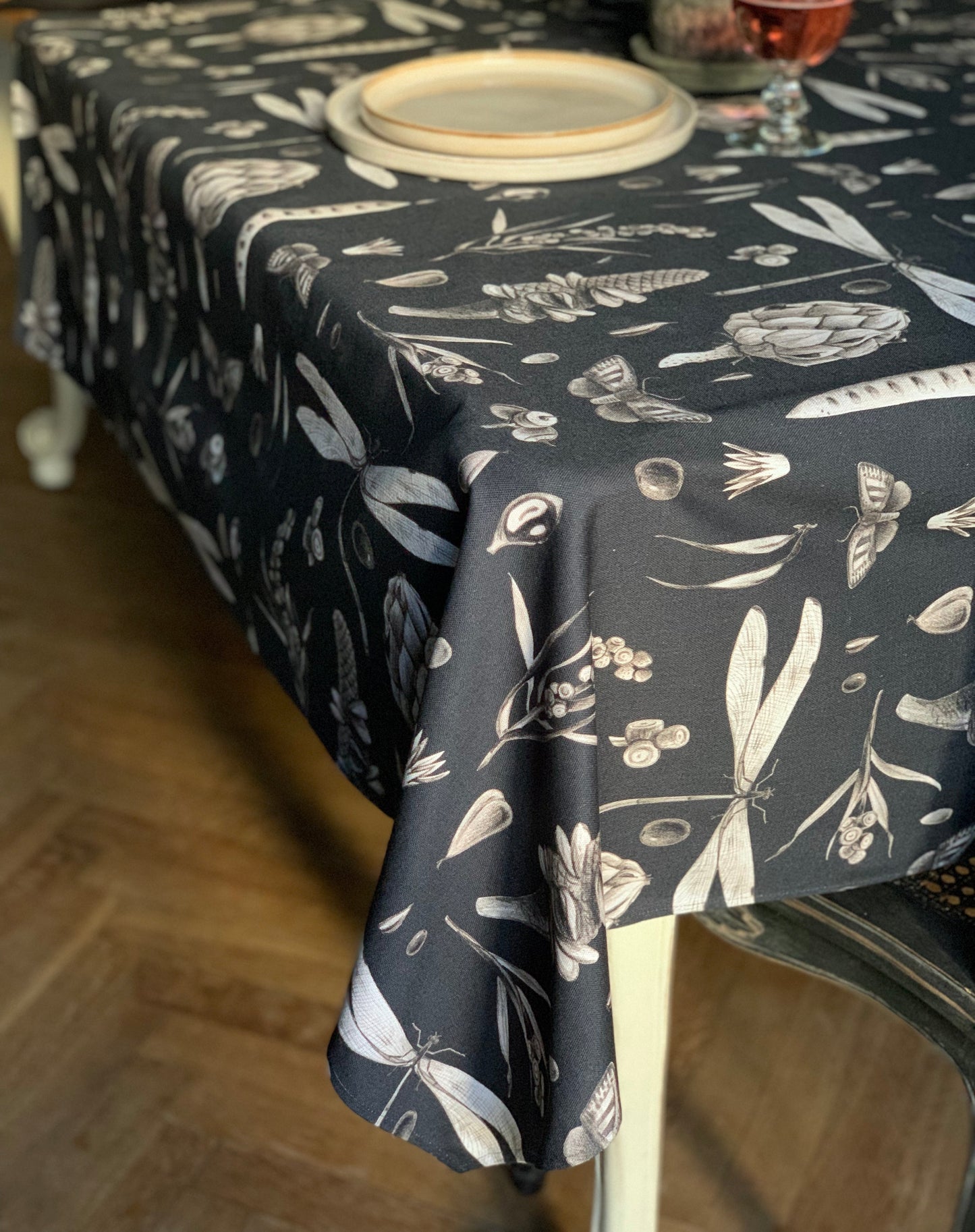 Rectangular Tablecloth, 100% Cotton | Seeds Carbon