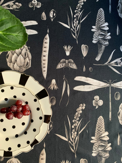 Round Tablecloth, 100% Cotton | Seeds Carbon