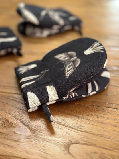 Oven Glove with Double Wool Filling, 100% Cotton | Seeds Carbon